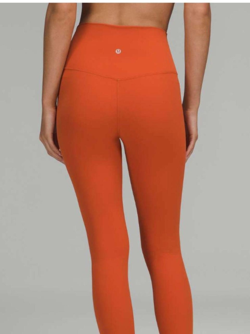 lululemon athletica High-Rise Orange Leggings
